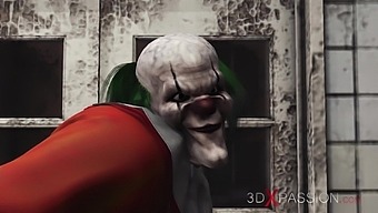3d Evil Clown Porn - Gibby the clown Porn HD Videos - BadWap